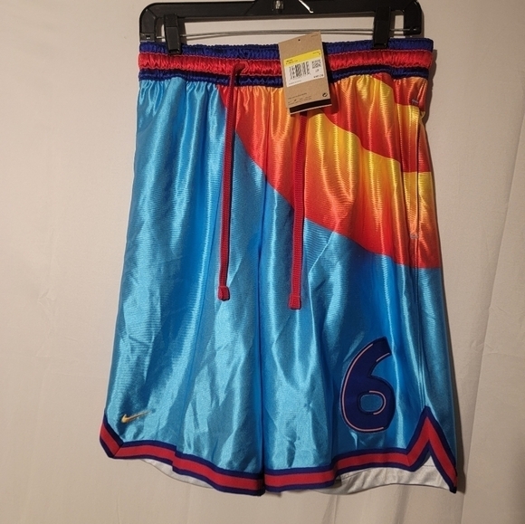 Nike Lebron James Space Jam New Legacy Tune Squad Shorts DJ3869-434 Size Small - Picture 6 of 10